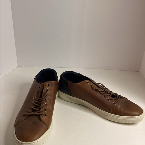 Bullboxer Other - Bull Boxer Brown Leather Men's Sneakers sz 9